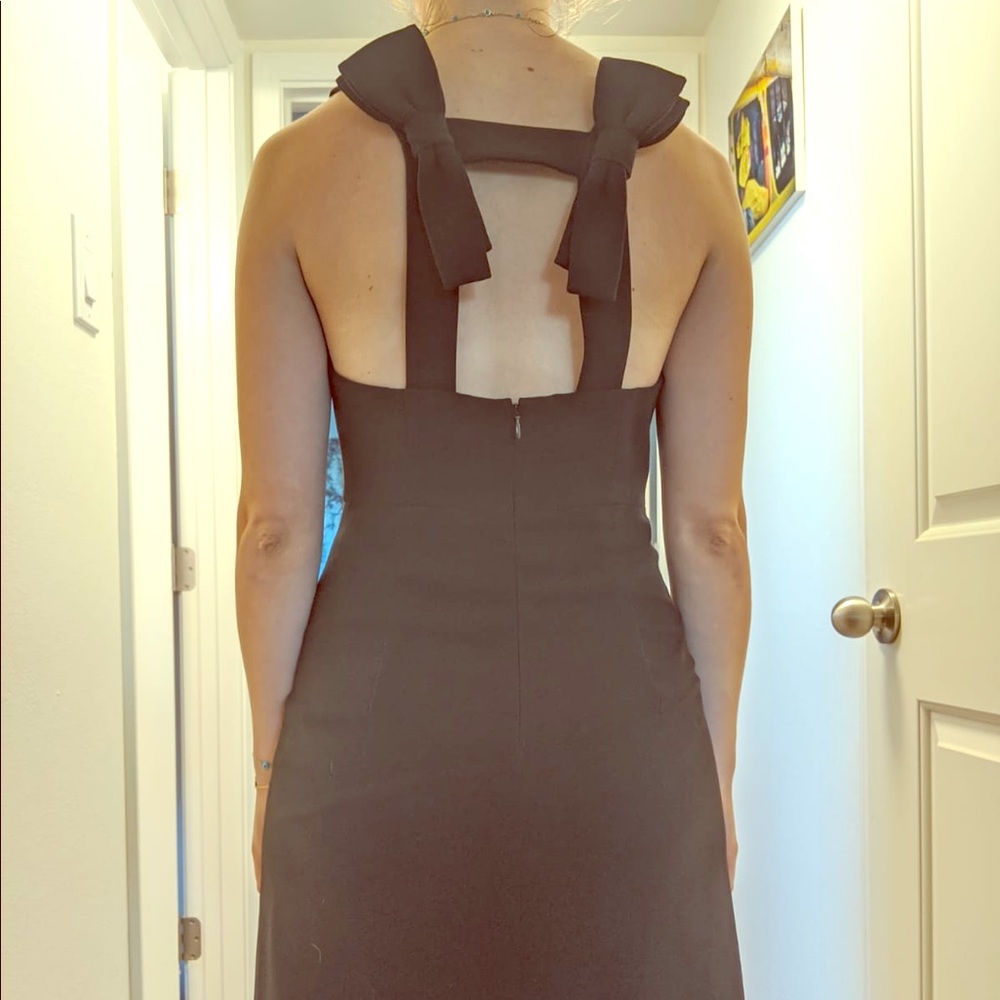Club Monaco LBD back bow dress